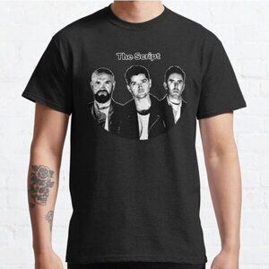 The Script Band Signature Retro Music Lover Unisex Fan Graphic T-Shirt 186